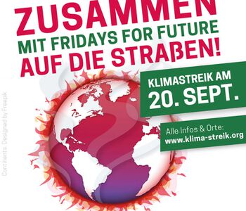 RLS unterstützt Klimastreik am 20. September
