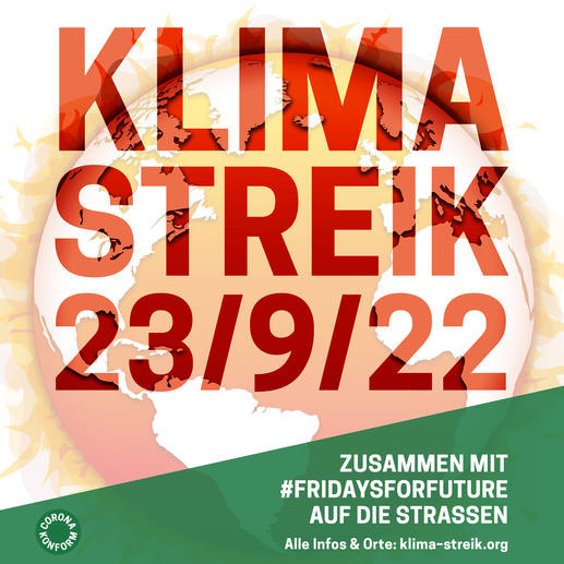 Globaler Klimastreik am 23. September 2022